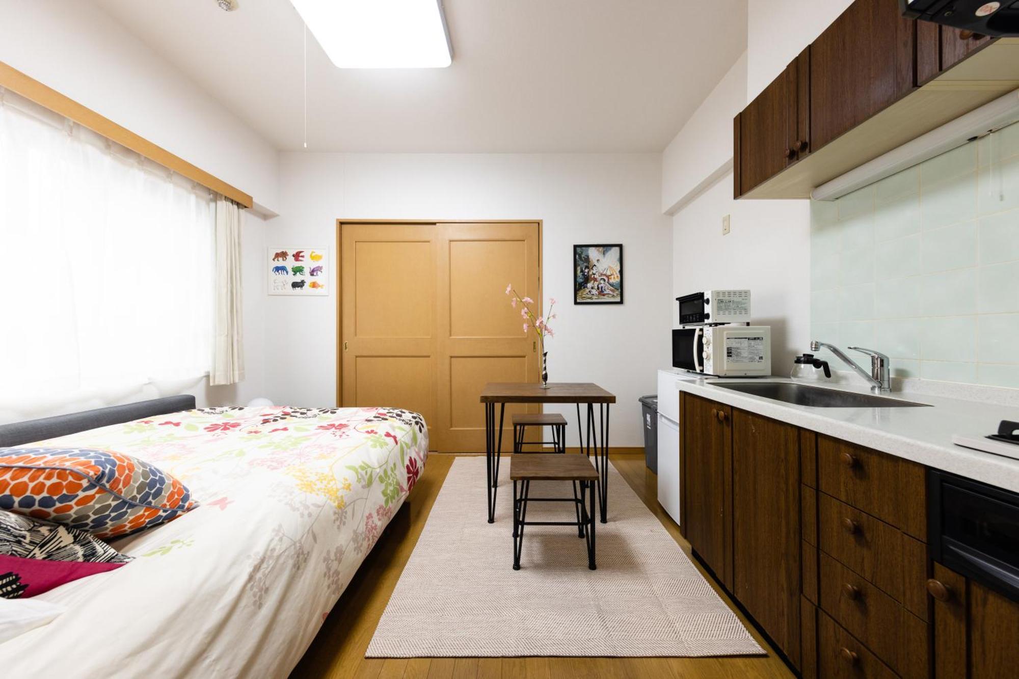 Apartamento Shibuya Bright Modern 40sqm Family Friendly!!